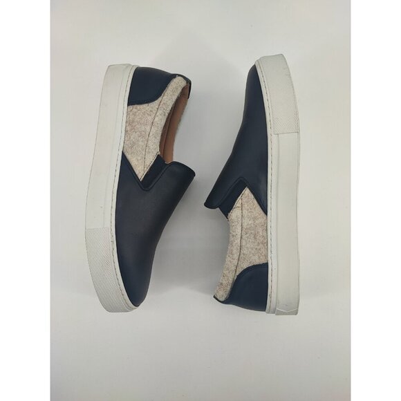 Greats Brooklyn Women's Wooster Wool/Leather Black Slip-on Shoes Size 7.5 US - Picture 5 of 8